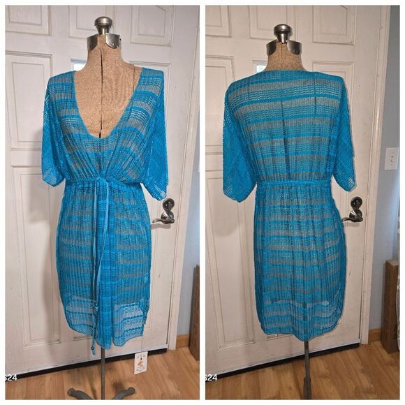 💋 Beach Dress Bikini Cover-ups Net Coverups New - Picture 3 of 7